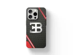 Bugatti Coque de Téléphone Look Standard Minimaliste